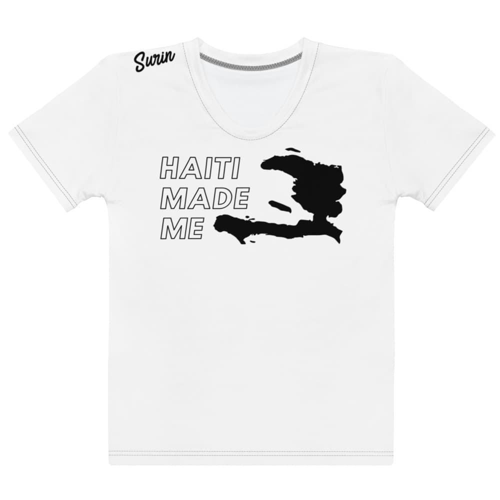 Haiti Made Me Women's T-shirt (Black)