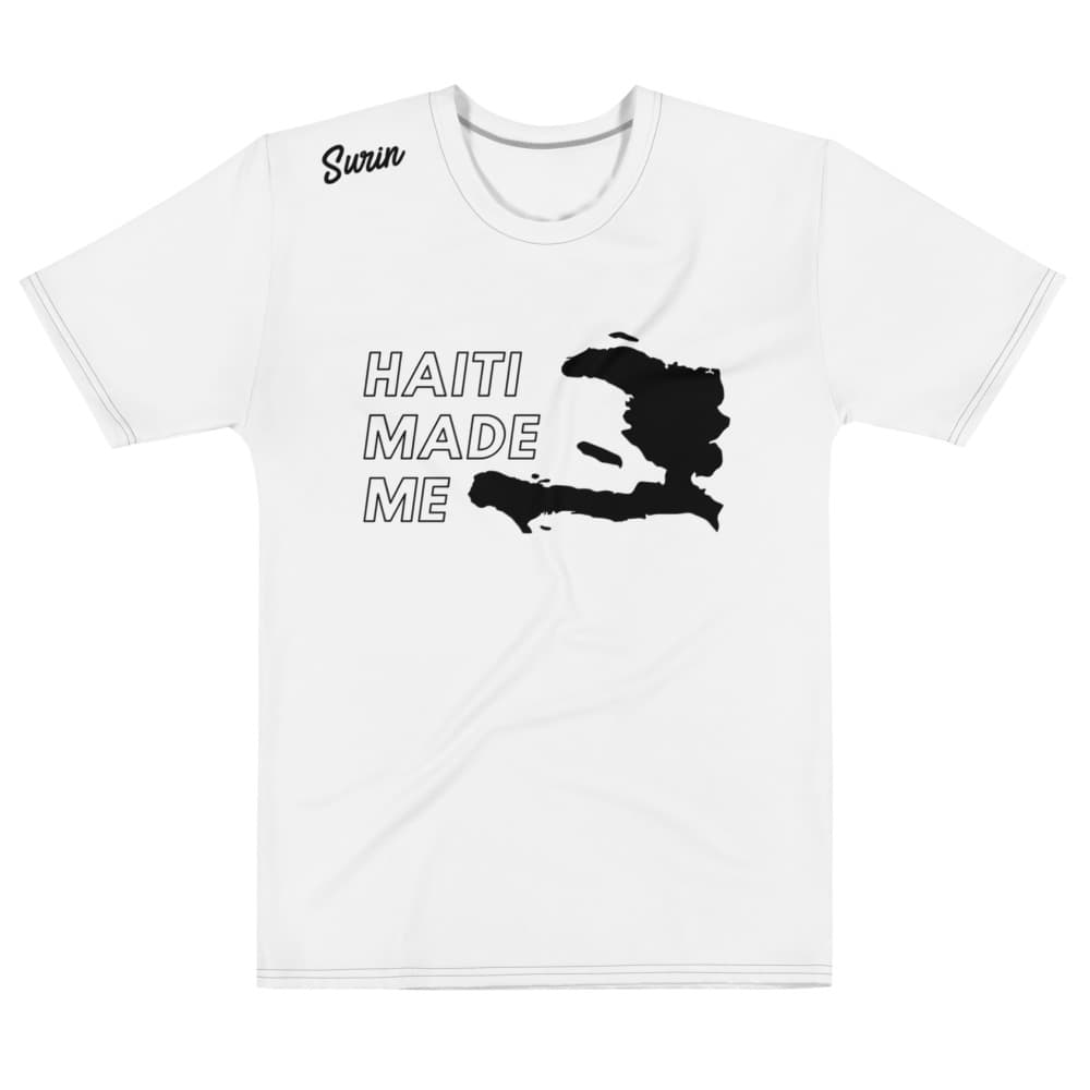 Haiti Made Me Men's T-shirt (Black)